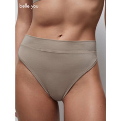 Трусы belle you Bamboo Nude, размер M, бежевый