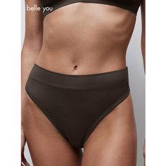 Трусы belle you Bamboo Nude, размер L, кофейный