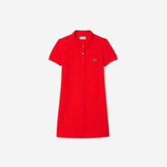 Платье LACOSTE, размер T10A, красный
