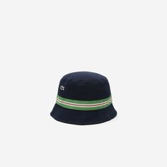 Панама LACOSTE для мужчин и женщин, размер TL, синий