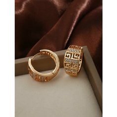 Серьги конго XUPING JEWELRY, размер 20 мм