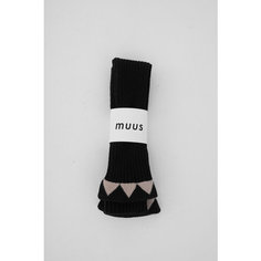 Митенки MUUS для девочек и женщин, размер OneSize, черный