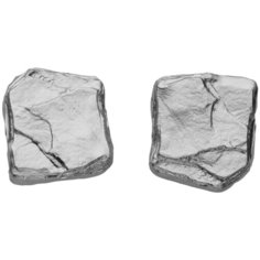 Серьги STILE ME, серебро, 925 проба, родирование, , черный