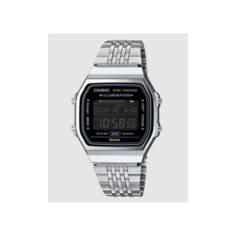 Наручные часы CASIO Vintage, серебряный, черный