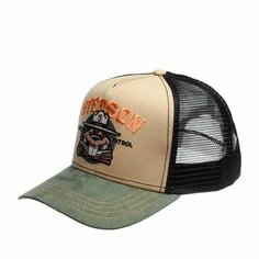 Бейсболка STETSON для мужчин и женщин, размер 0, оливковый