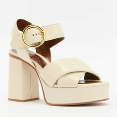Босоножки See by Chloe, размер 39, молочно-бежевый