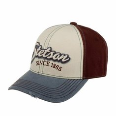 Бейсболка STETSON для мужчин и женщин, размер 0, голубой