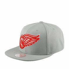 Бейсболка Mitchell & Ness для мужчин и женщин, размер 0, серый