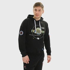 Худи Роскосмос, размер 60, , черный