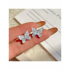Серьги пусеты, жемчуг имитация, фианит, серебристый/белый be Self True Jewel