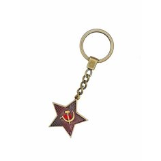 Брелок Сувенир-принт, золотистый