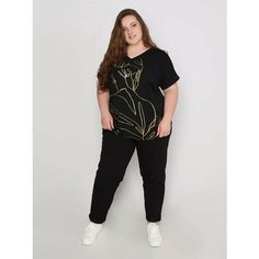Футболка Fashion Margo, размер 70, черный
