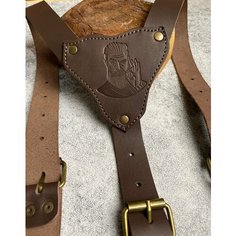 Подтяжки Good Craft для мужчин и женщин, коричневый