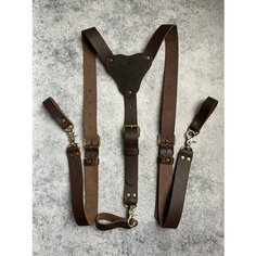 Подтяжки Good Craft для мужчин и женщин, коричневый