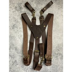 Подтяжки Good Craft для мужчин и женщин, коричневый
