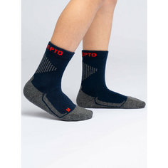 Термоноски playToday размер 31/33, , серый