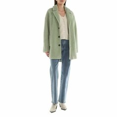 Пальто Calzetti, размер XS, светло-зеленый