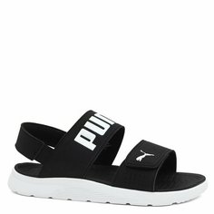Сандалии PUMA, размер 35.5, черный