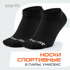 Носки Starfit, комплект, 2 пары, размер 35-38, черный