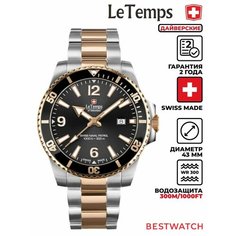 Наручные часы Le Temps, черный