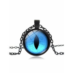 Колье Большой Кит, синий