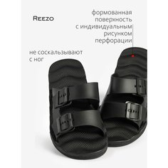 Шлепанцы Reezo, размер 38 Российский размер (40 размер производителя), черный