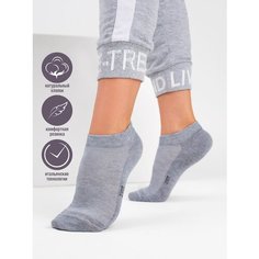 Носки Just Socks, размер 23-25, серый