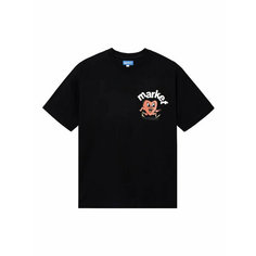 Футболка MARKET Fragile, 1 шт., размер M, черный