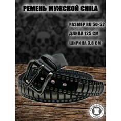 Ремень для мужчин, размер 125, черный Chila