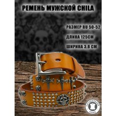 Ремень для мужчин, размер 125, коричневый Chila