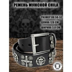 Ремень для мужчин, размер 120, черный Chila