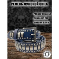 Ремень для мужчин, размер 115, синий Chila