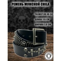 Ремень для мужчин, размер 115, черный Chila