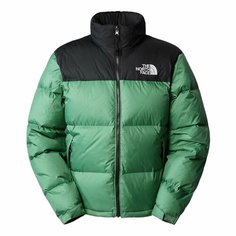Пуховик The North Face, размер L, зеленый