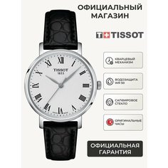 Наручные часы TISSOT, черный/белый/серебряный