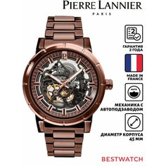 Наручные часы PIERRE LANNIER Automatic, коричневый