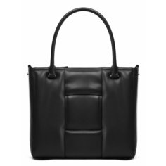 Сумка тоут ELEGANZZA, фактура гладкая, black