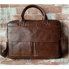 Портфель, коричневый Нет бренда