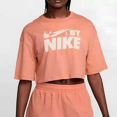 Футболка NIKE Sportswear Cropped Tee, размер 48-50, розовый