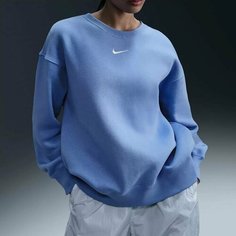 Свитшот NIKE Phoenix Fleece, размер 46-48, , голубой