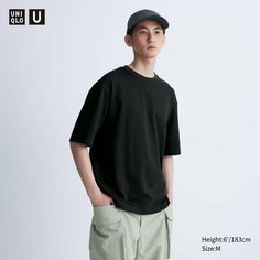 Футболка Uniqlo Airism, размер M, черный