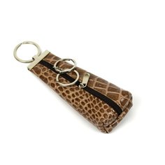 Ключница Croco, под рептилию, 6 шт., бежевый