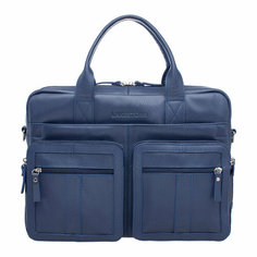 Сумка LAKESTONE, фактура гладкая, синий