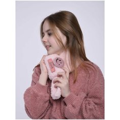 Шарф Cascatto для девочек, универсальный, розовый
