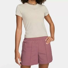 Футболка NIKE Sportswear Chill Knit, размер 48-50, бежевый