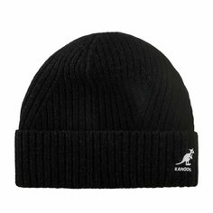 Шапка KANGOL для мужчин и женщин, размер 0, черный