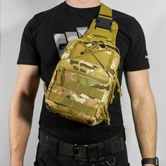 Сумка мессенджер Black Hawk, multicam