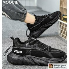 Кеды MOOCIE, размер CN42 (Длина стопы 25.5-26 см), черный