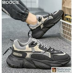 Кеды MOOCIE, размер CN40 (Длина стопы 24.5-25 см), серый