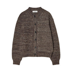 Кардиган After Pray Terre Intarsia Knit, размер M, , коричневый